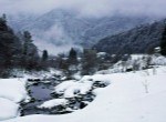 「奥飛騨の雪景色」